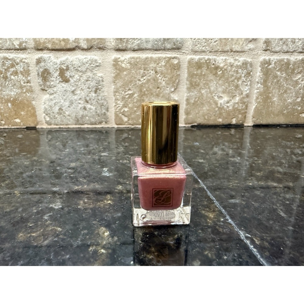 Estee Lauder 60 Pink Clouds Pure Color Nail Lacquer Polish‎ Mini .17 fl oz 5ml